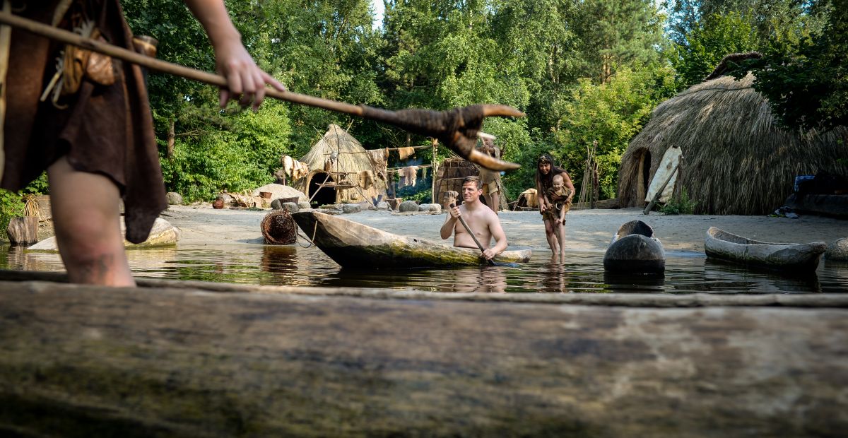 Het leven van de jagerverzamelaar Archeon